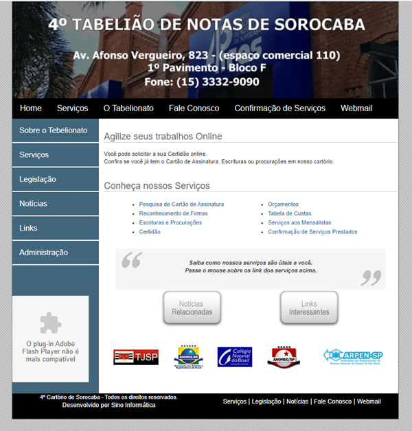 Visualize fotos Tipo: Tipo de Galeria / Descrição: Layouts - SINO INFORMÁTICA