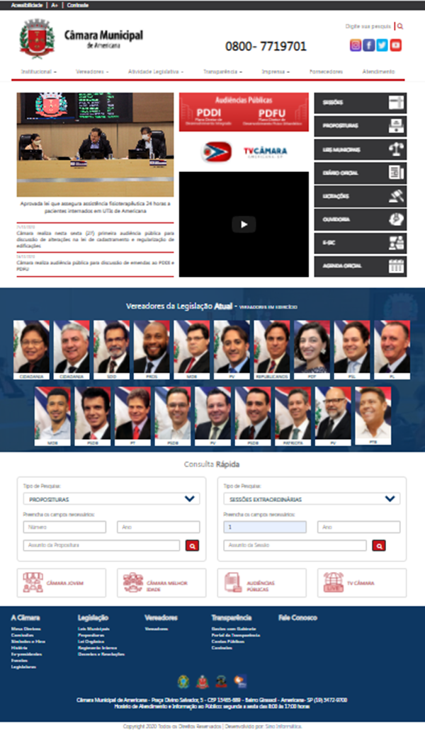 Visualize fotos Tipo: Tipo de Galeria / Descrição: Layouts - SINO INFORMÁTICA