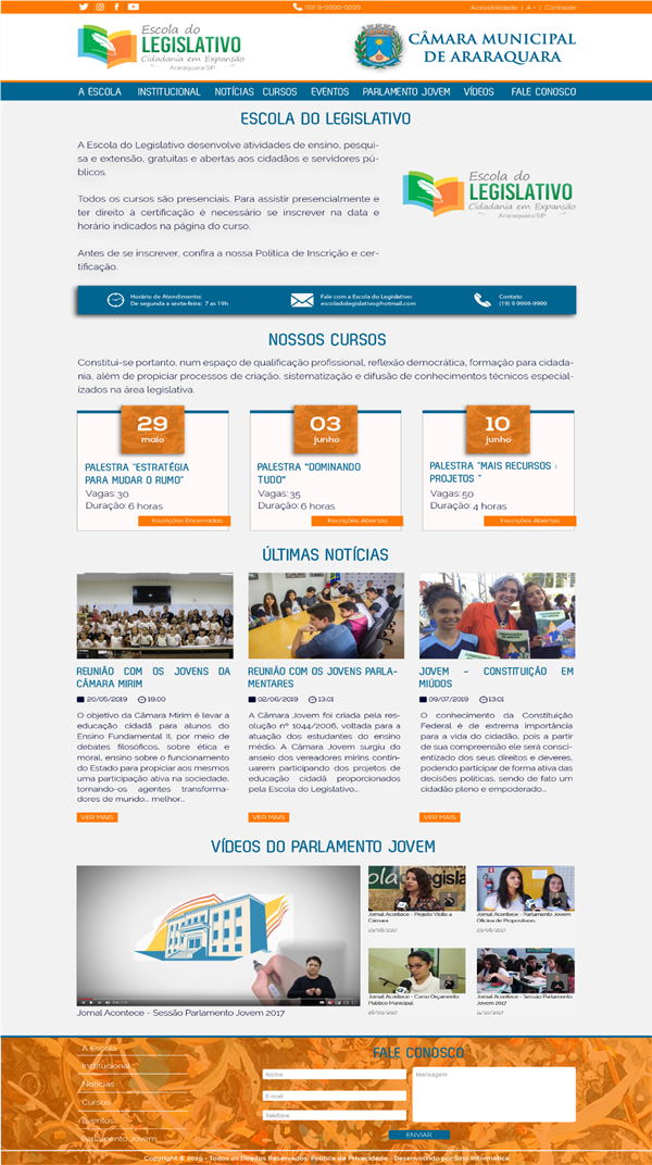 Visualize fotos Tipo: Tipo de Galeria / Descrição: Layouts - SINO INFORMÁTICA