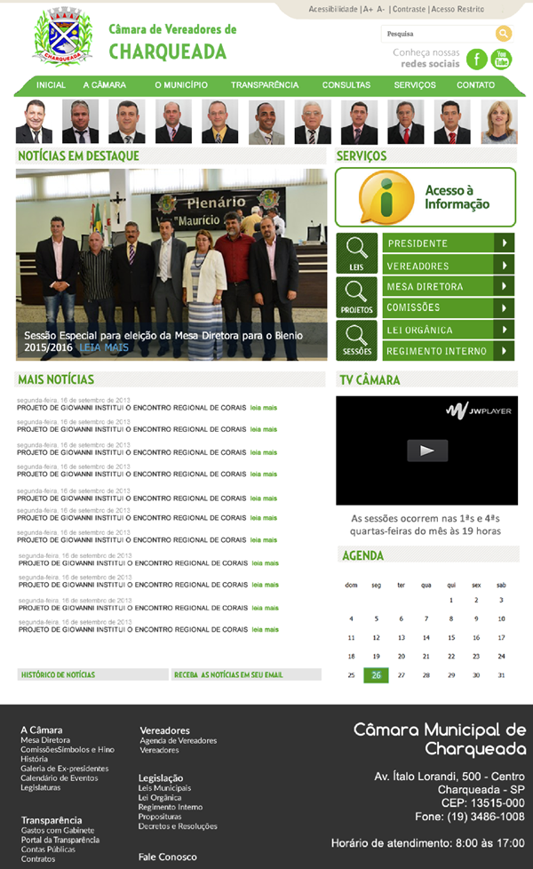 Visualize fotos Tipo: Tipo de Galeria / Descrição: Layouts - SINO INFORMÁTICA