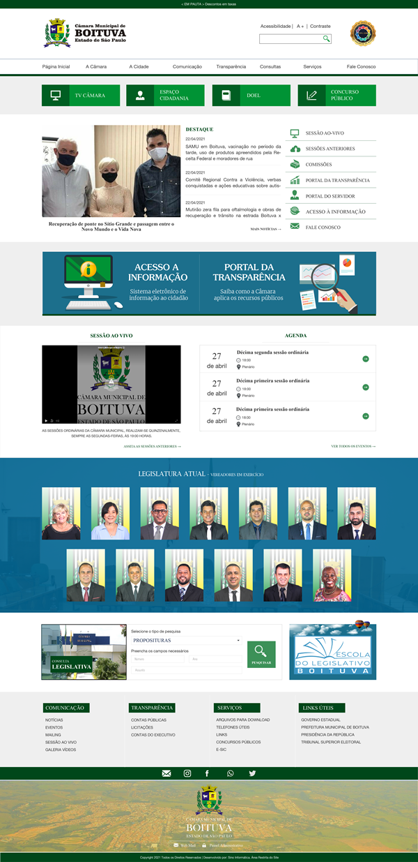 Visualize fotos Tipo: Tipo de Galeria / Descrição: Layouts - SINO INFORMÁTICA
